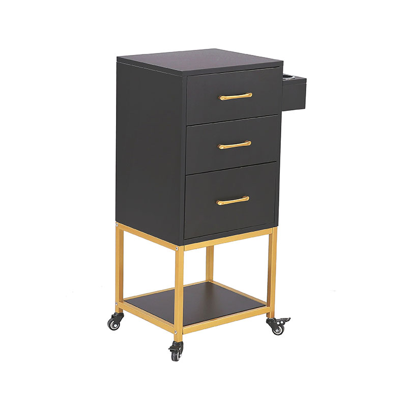 HZ2032 Fekete-arany szalontároló kocsi