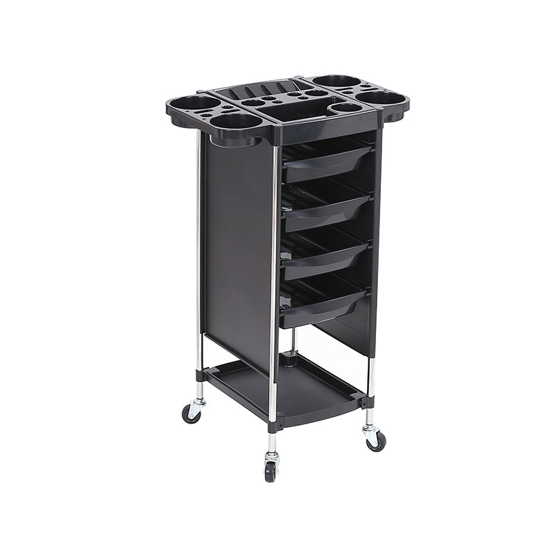 HZ2029Z Guruló fodrászat kocsi állvány munkalappal