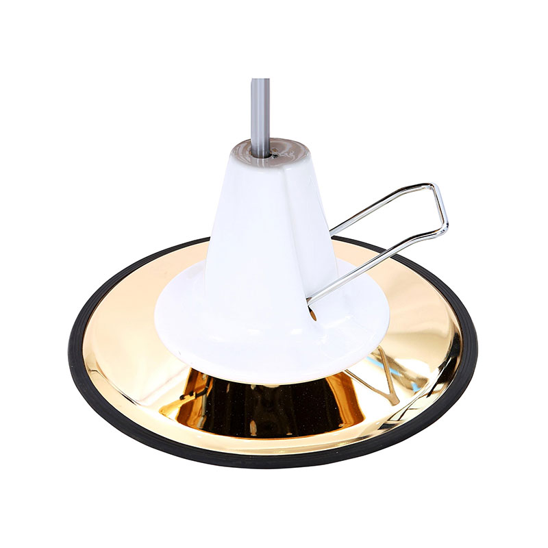 HZ22DG Vintage fodrászszék hidraulikus szivattyú arany talppal