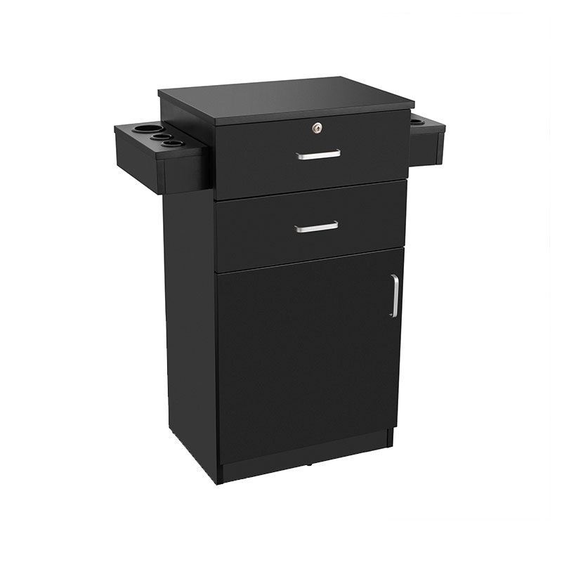 HZ2023 Fa szalon állomás zárral fodrász fodrász számára