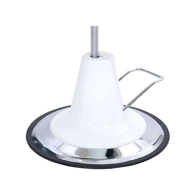 HZ25 Vintage fodrászszék hidraulikus szivattyú ezüstözött talppal