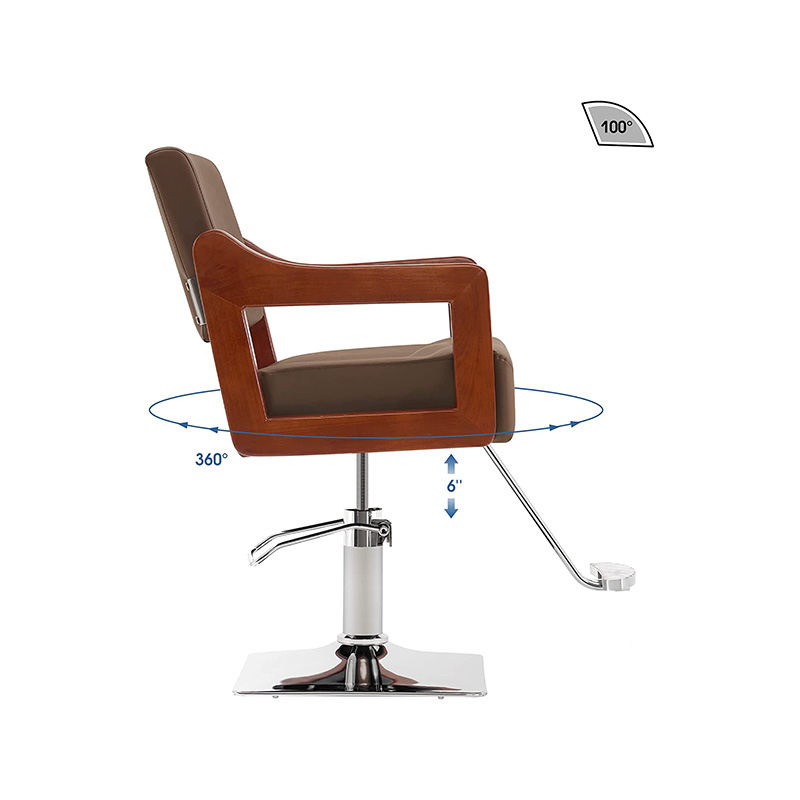 HZ88108B / HZ8808W / HZ88108 Klasszikus hidraulikus fodrász formázó szék