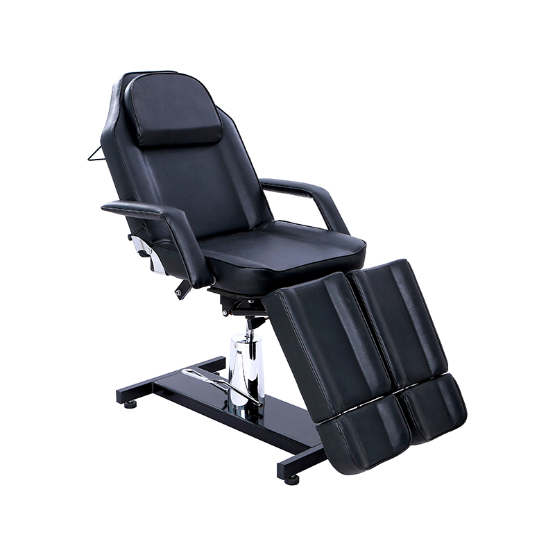 HZ006FT / HZ006B Állítható professzionális tetováló asztal osztott lábtartók szépségágy