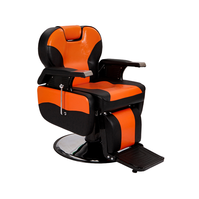 HZ8702D Fekete klasszikus fodrászszék fekvő fodrászat stylist szék