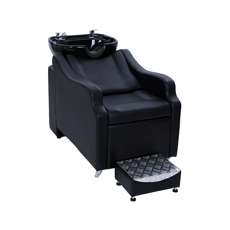 HZ9077-1 / HZ9077B Szalon sampontál és fotelkészlet fodrász számára
